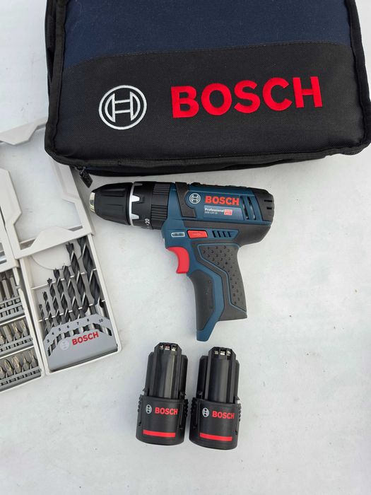 BOSCH GSB 12V-15 Mașină de găurit cu percuție/filetanta