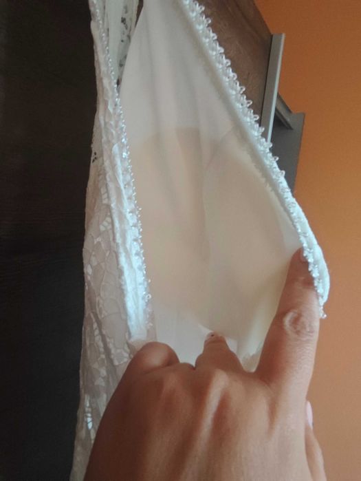 Елегатна Бяла  Рокля – официална, коктейлна, парти повод, кръщене