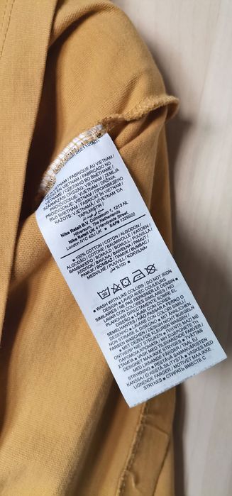 Tricou bărbați Nike  Basketball Circa wheat gold  marimea L ca nou