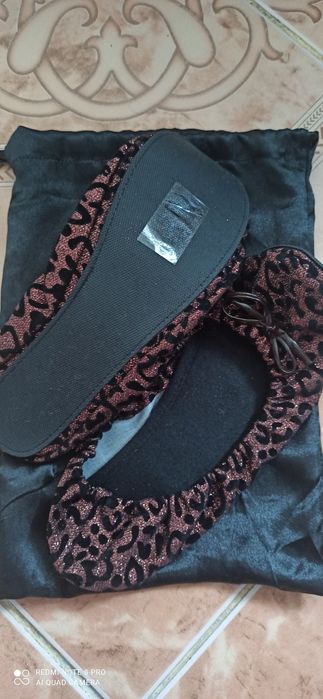 Балетки женские тканевые