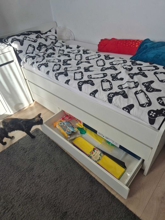 Pat Slakt Ikea 90/200cm alb
