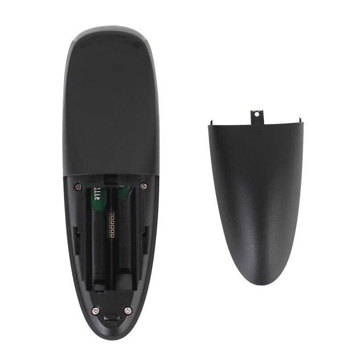 Air Mouse Wireless cu Control prin Voce, Mini Tastatura Iluminata RGB (NOU)