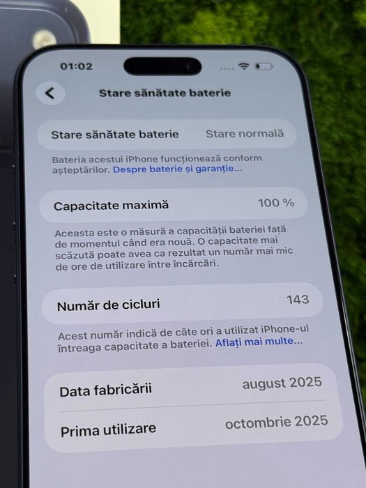 iPhone 17 Pro Max Deep Blue 512GB 100% Baterie #17024