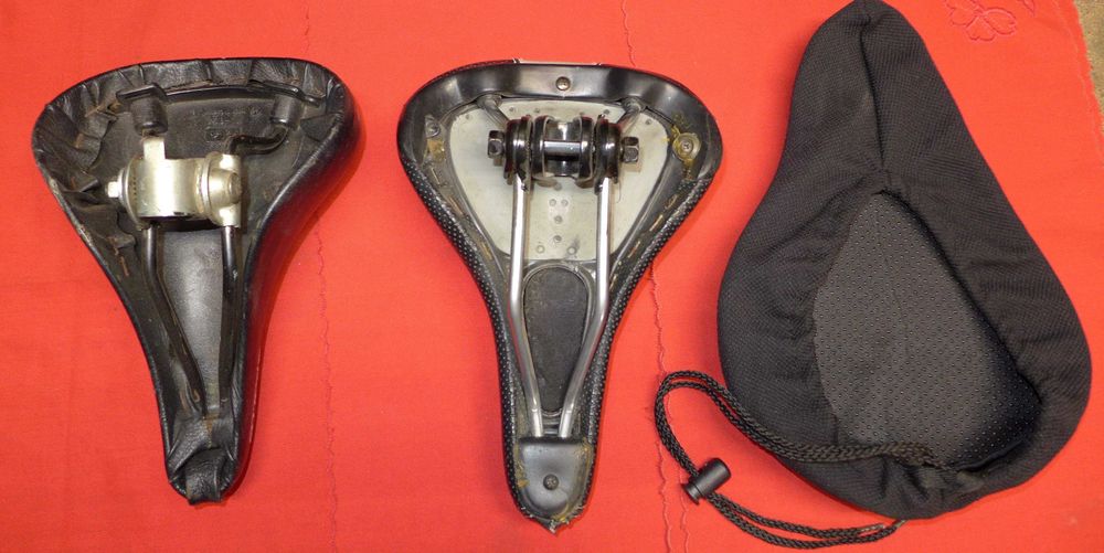 Части за колело - седалки и омекотител за   седалка Dunlop