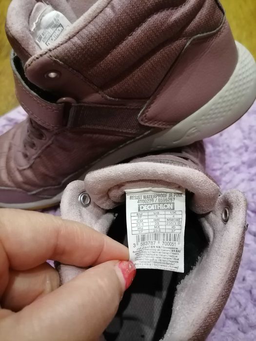 Дамски непромокаеми обувки на Decathlon