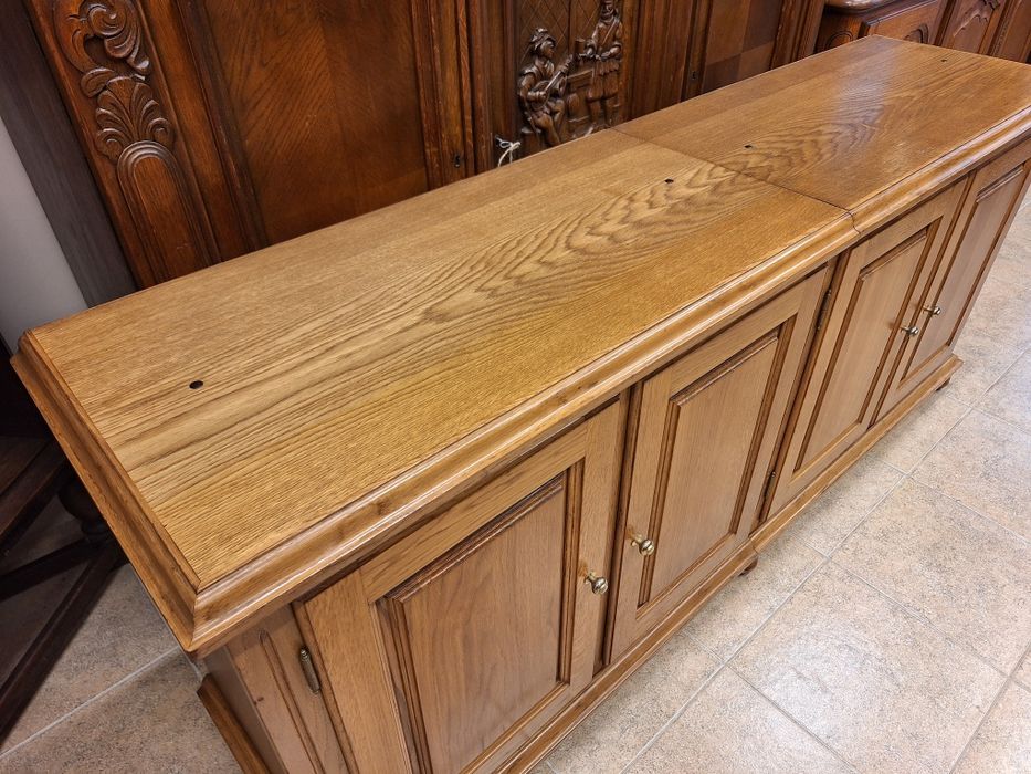 Луксозен комод, скрин, бюфет, шкаф дъб