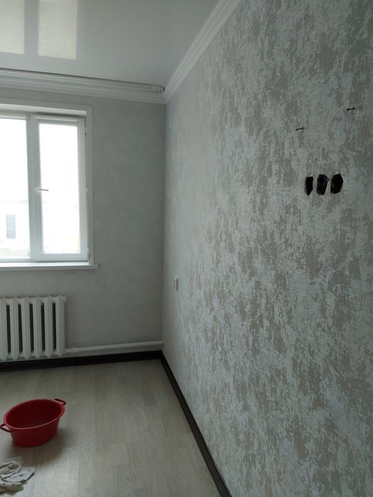 Поклейка обоев 900тгм²