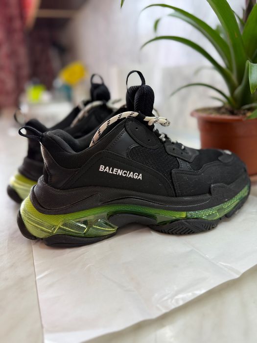 Adidași Balenciaga Negru-Verde