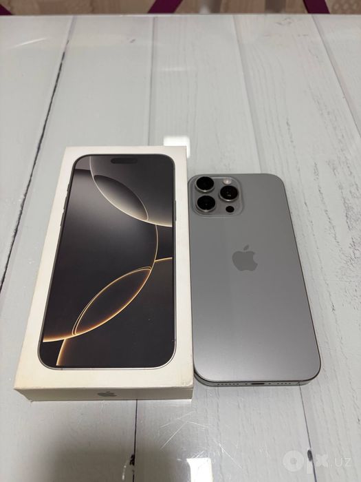 iPhone 16 Pro Max 256 Natural 90% ideal