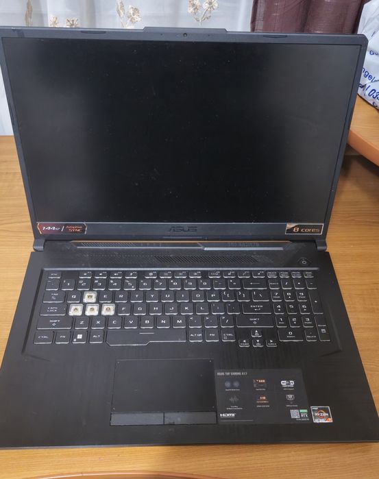 Vănd laptop Asus TUF A17 defect