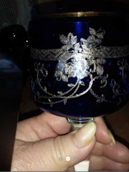 Фужеры высокие. Новые. Чехословакия.