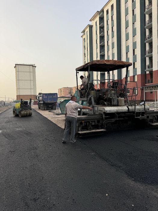 Asfalt Xizmati.Stoyanki.Parkovka,Razmetka.Lyuboy obyom