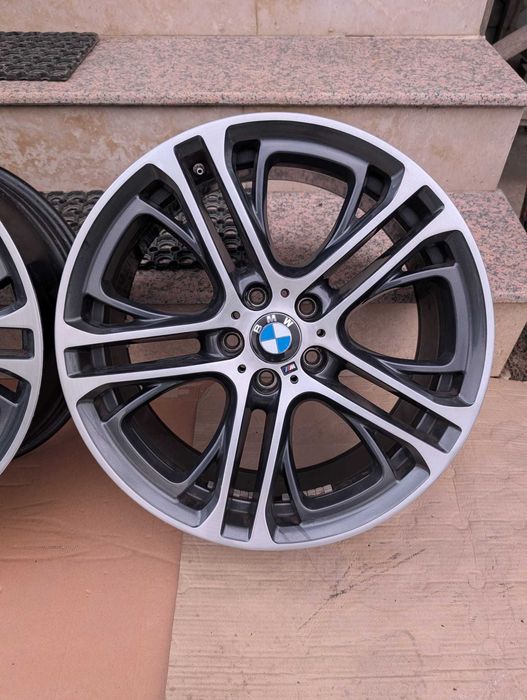 4 Jante GOALE BMW R20 X3 F25 X4 F26 2 latimi style M310 + senzori si capacele