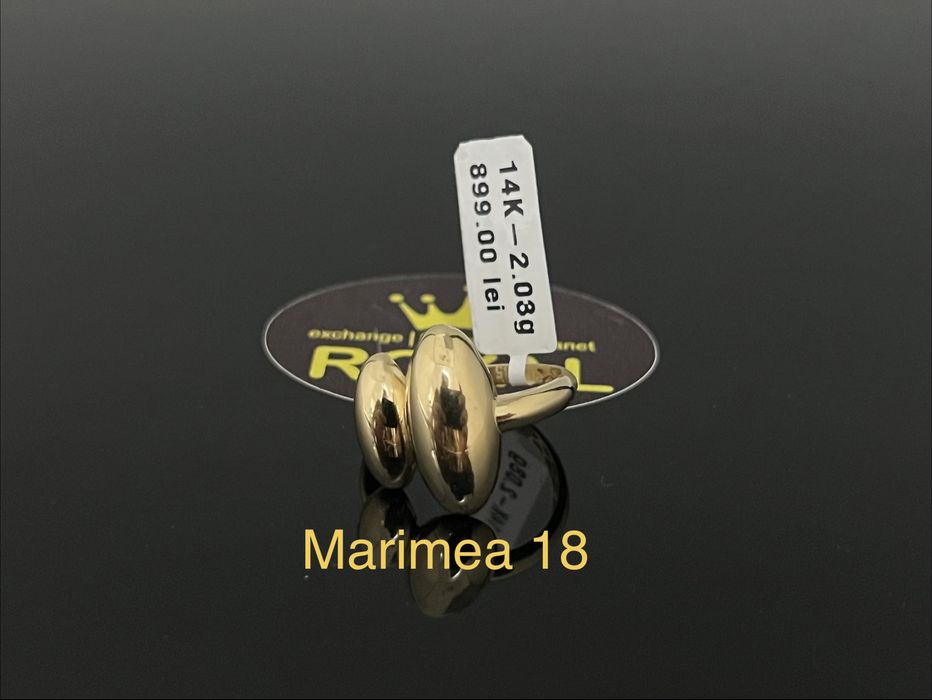 Bijuteria Royal CB: Inel dama aur 14k 2,03gr