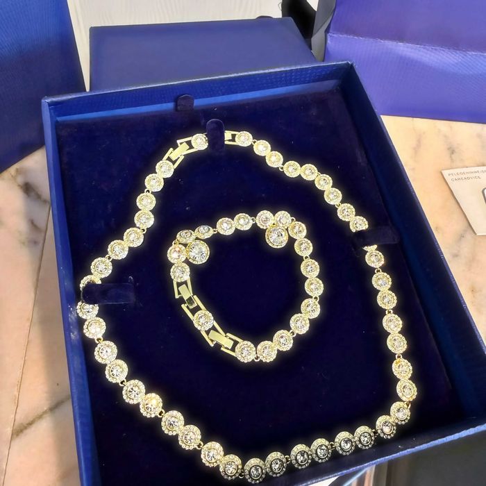 Set Angelic Swarovski Gold//Premium