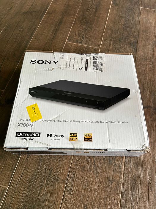 Sony 4K Blu-ray player UBP-X700K - sigilat