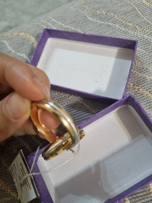 Золотые серьги, сережки