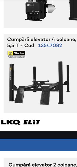 Vând elevator nou!!!