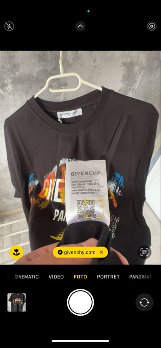 Tricou Given chy Amiri Balenciaga