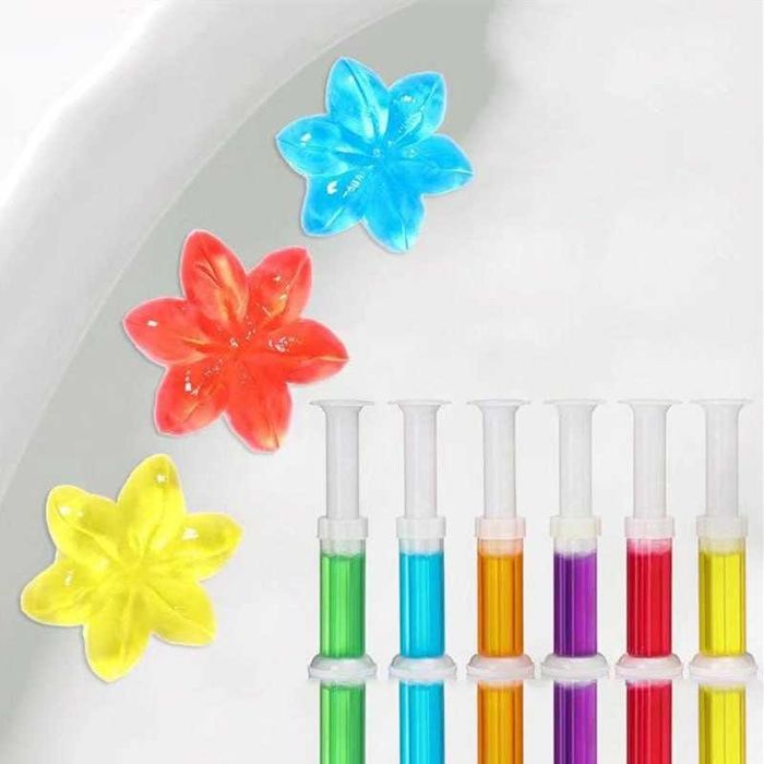 Цветочный ароматический штамп-гель для унитаза pp44