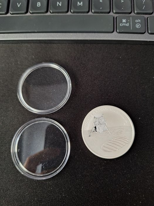 Moneda argint 1 oz Moon Landing 2019