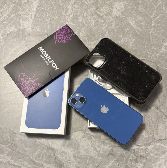 Iphone 13 256 GB albastru ca nou