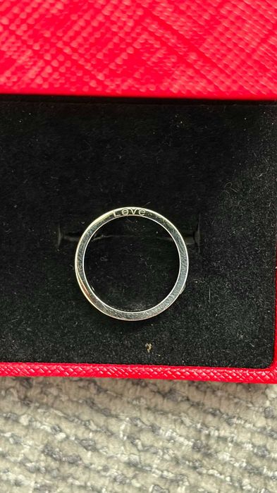 Inel Cartier Love Silver