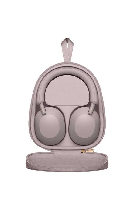Casti SONY WH-1000XM5, Bluetooth, Over-Ear, Microfon, Noise Cancelling