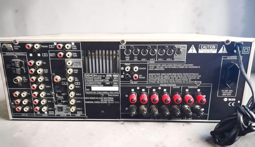 DENON AVR-1802 amplificator stereo / surround 5.1 / tuner Oradea