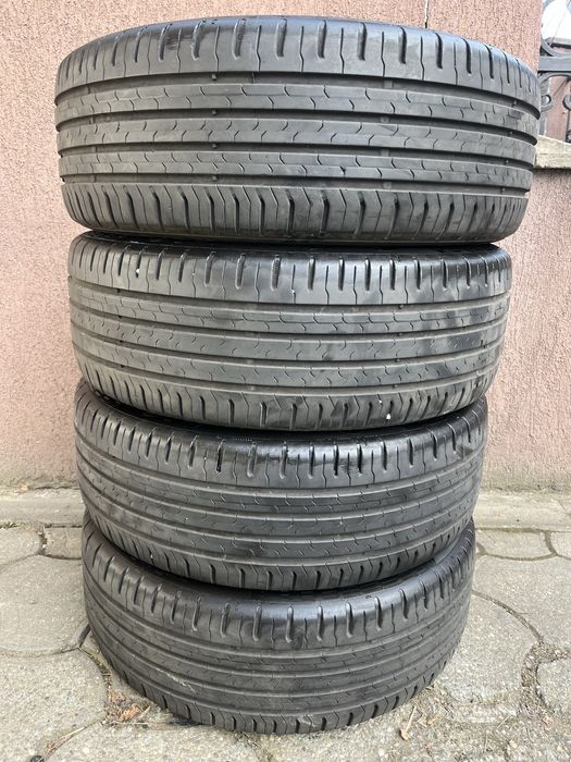 4 anvelope vara 195/55 R16, Continental, 6mm profil ramas! DOT 2017