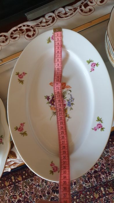 Предметы сервиза Мейсенский букет