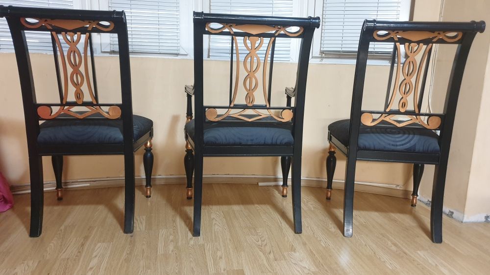 Три старинни кресла Regency Beaufort от Southwood Furniture Co