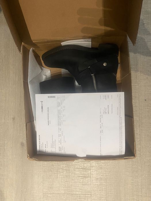 Cizme piele  moto-noi mar .40