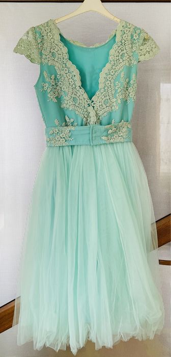 Rochie verde aqua - marimea XS-S