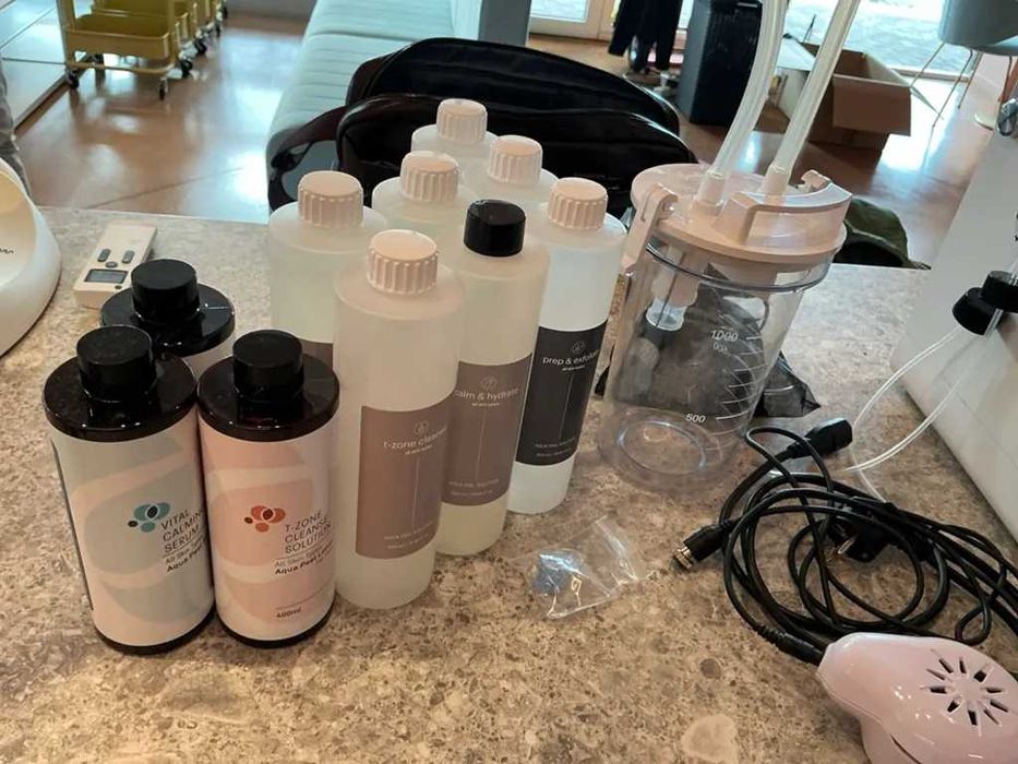 Течна система за пилинг на лице AquaGlo 2-step Cryo Skin