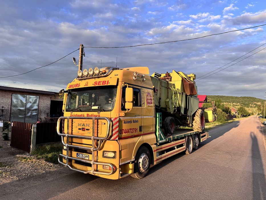 Transport utilaje intern si international tractari auto camioane tir