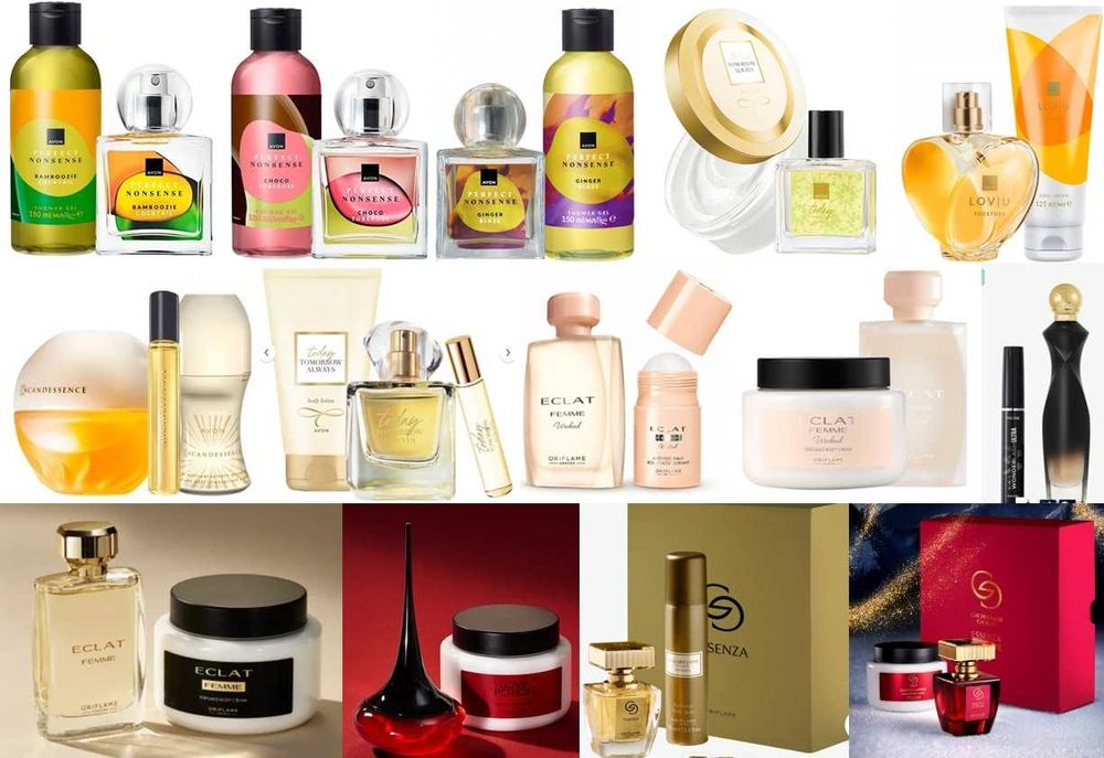 AVON, ORIFLAME налични подаръчни комплекти