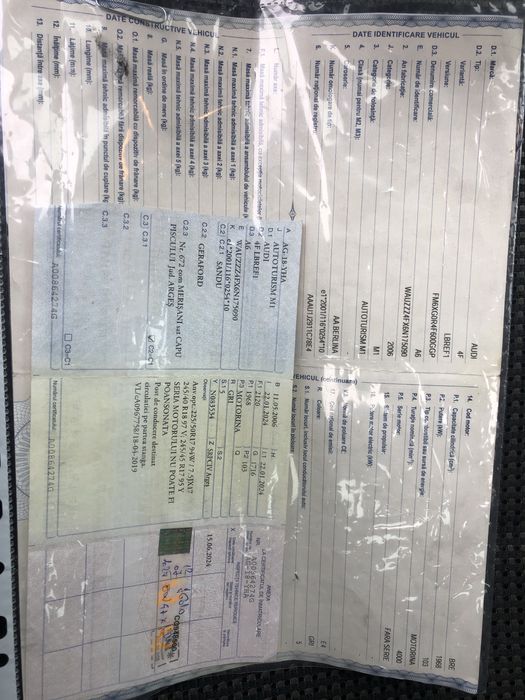 Vind sau dezmembrez Audi A6