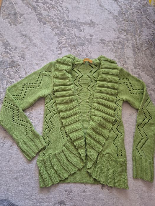 Зелена Дамска жилетка