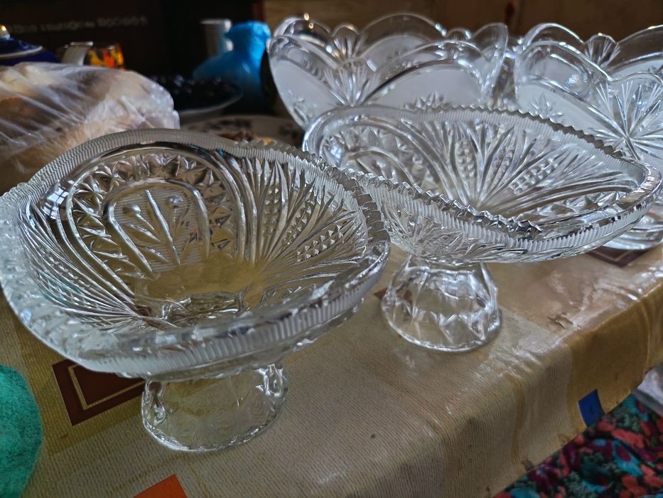 Хрустальная ваза