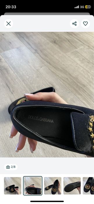 Продам балетки долче габанна