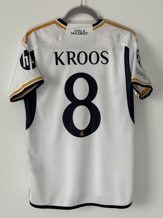 Tricou fotbal Real Madrid 23/24 Home Bellingham Carvajal Kroos