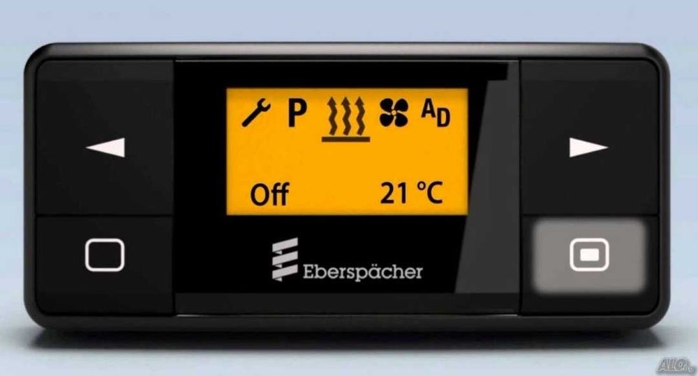 Терморегулатори дисплей Webasto и Eberspacher