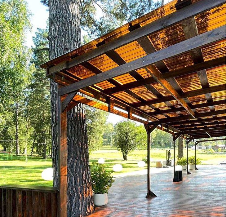 Профилированный поликарбонат Novattro