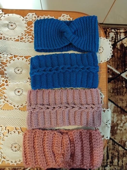 Bentițe handmade împletite manual noi