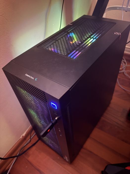 Monitor gaming + pc schimb pentru laptop gaming