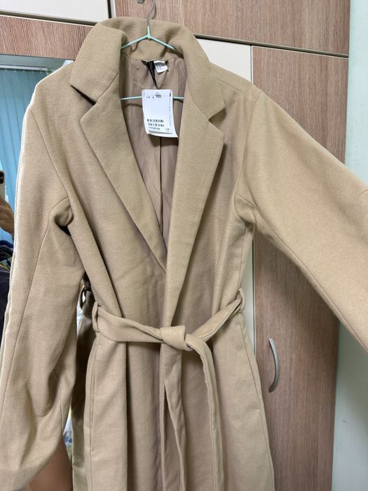 Дълго палто h&m НОВО