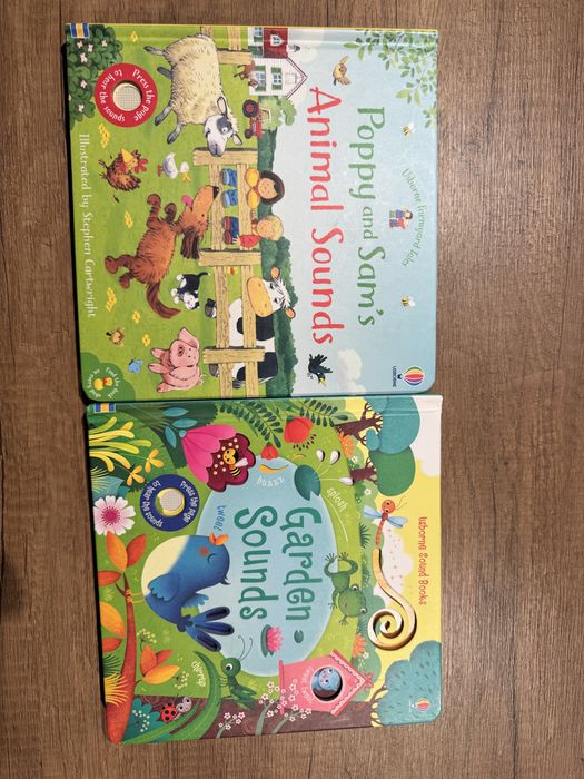 Vand lot cu doua carti Usborne cu sunete
