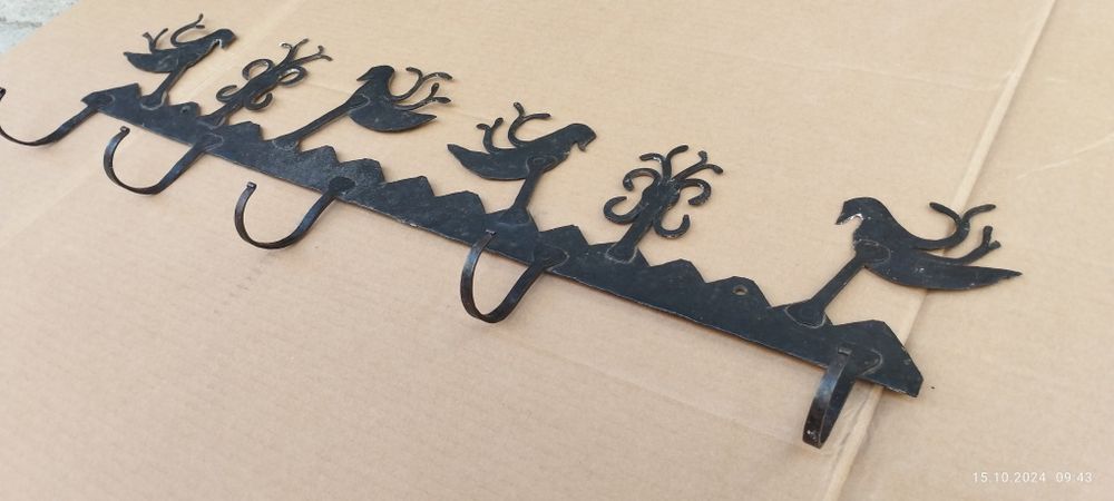 Закачалка ковано желязо - антика