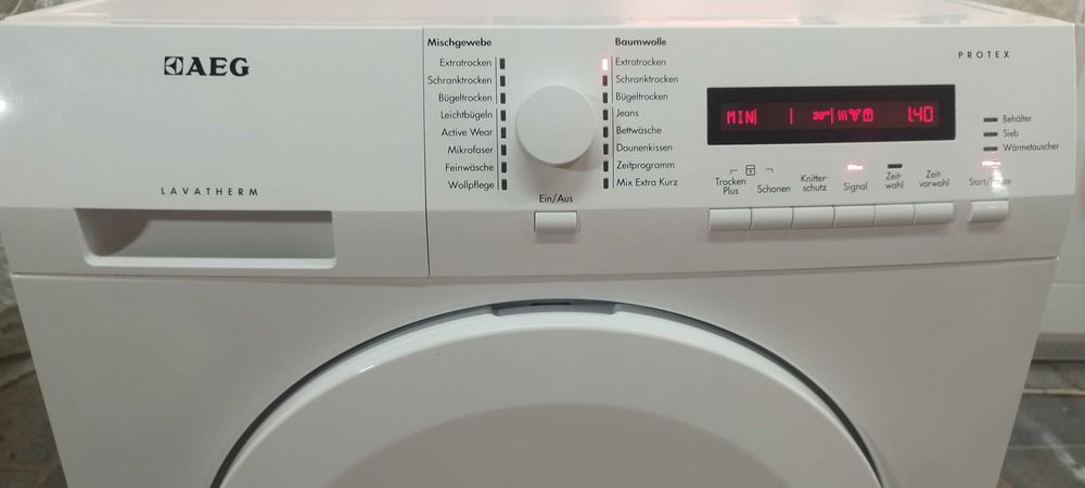 Сушилня AEG T71275AC клас В 7кг.слим внос от Германия